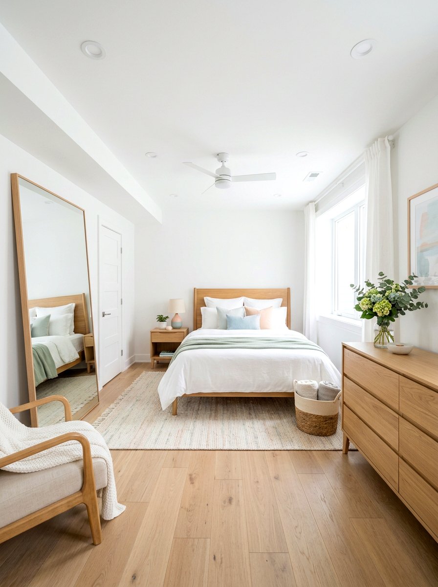 Bright Basement Guest Room - 30 basement guest suite ideas