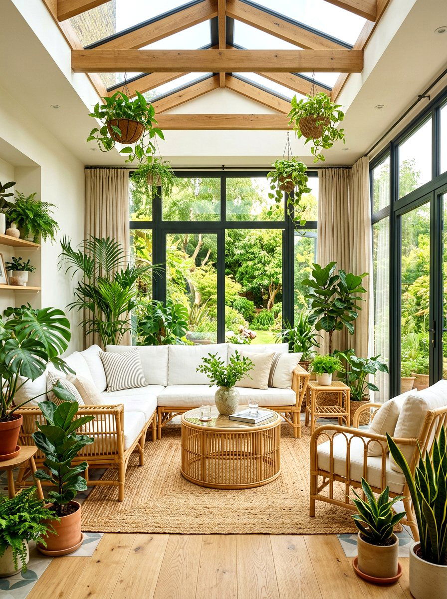 Bright Sunroom Lounge - 30 unoptimized cozy home ideas