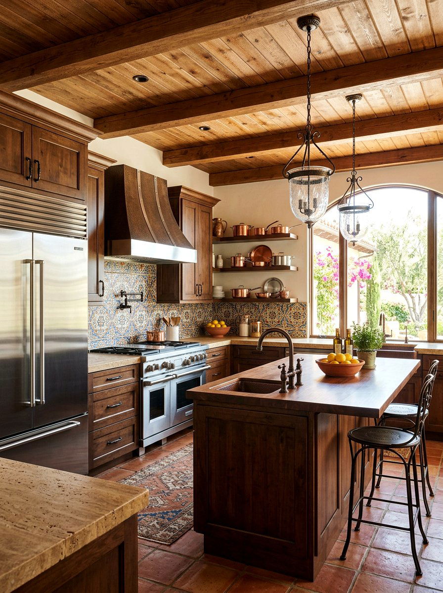 Bronze and silver kitchen - 30 mixed metal kitchen ideas