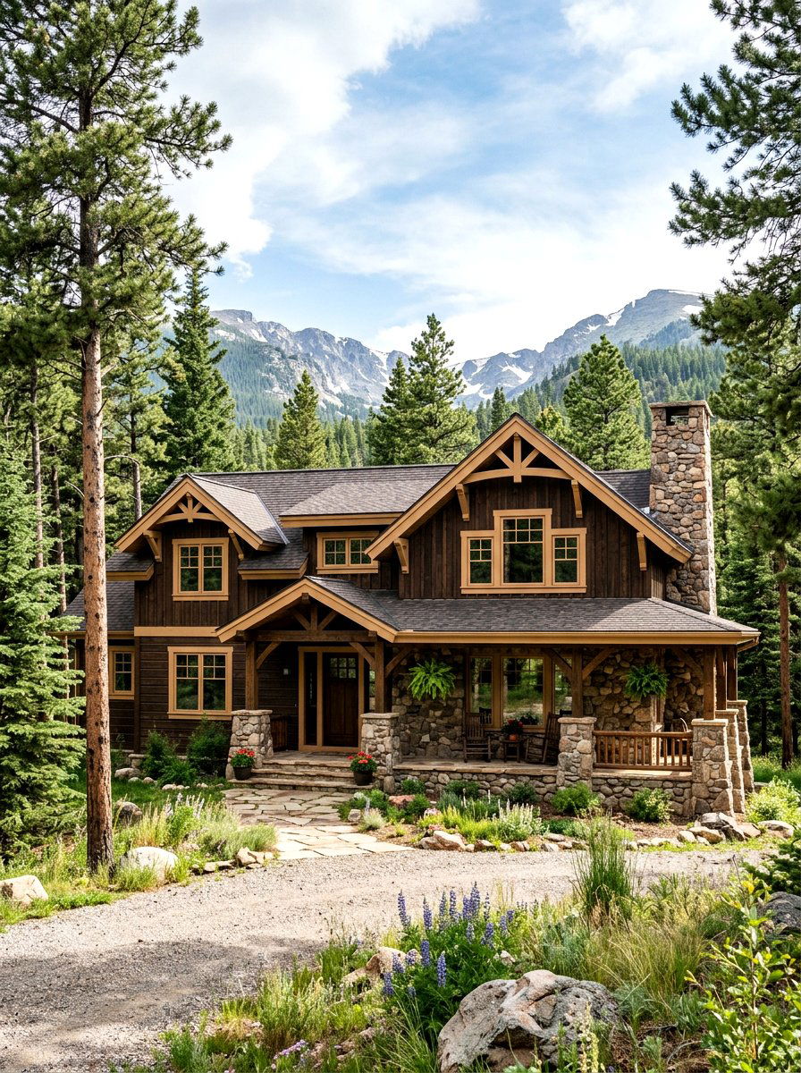 Brown House Tan Trim - 30 house trim color ideas