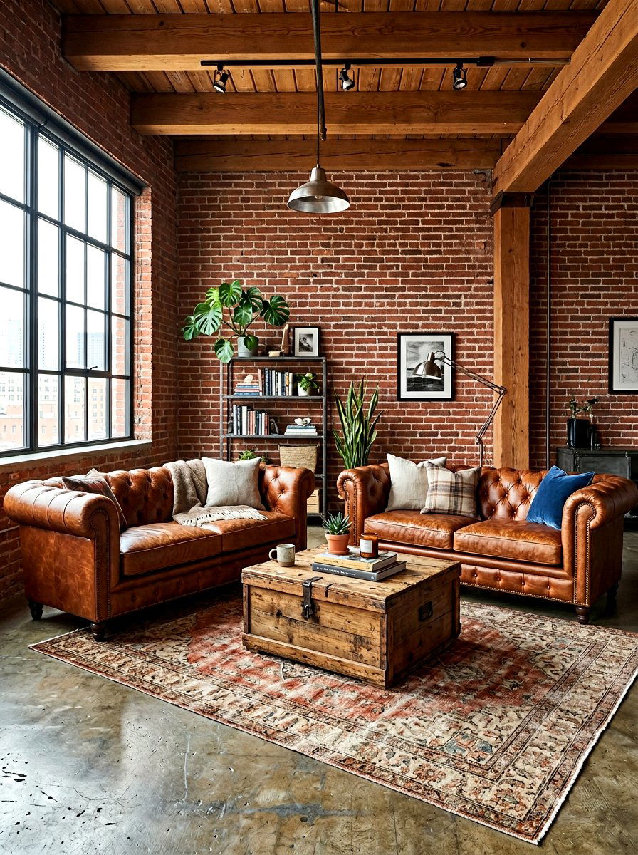 Brown Leather Twin Sofas - 30 twin sofa living room ideas