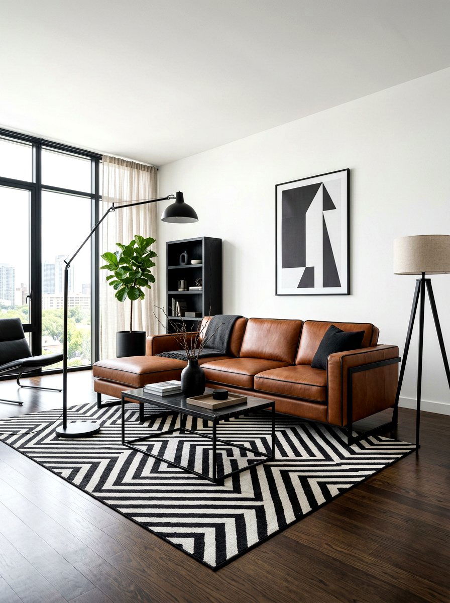 Brown Sofa Black Accents - 30 brown sofa living room ideas