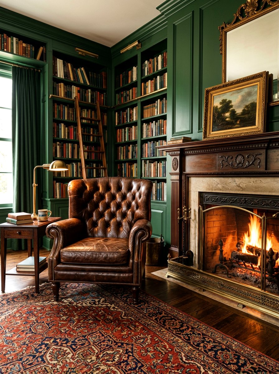 Brown Tufted Leather Chair Library - 30 leather accent chair ideas