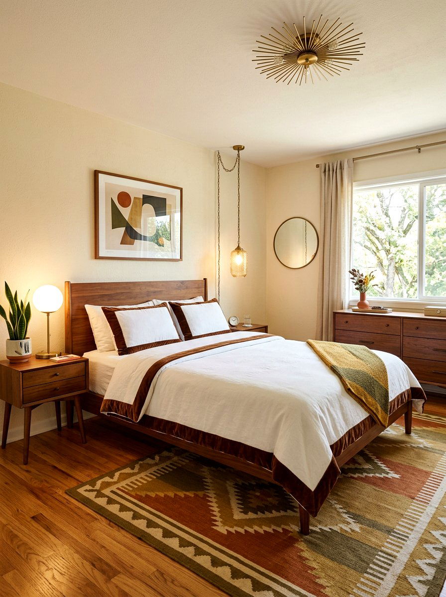 Brown Velvet Border Bedding - 30 contrast trim bedding bedroom ideas