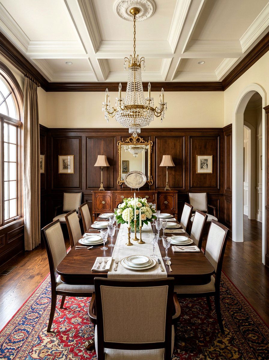 Brown Wainscoting Dining Room - 30 brown dining room decor ideas