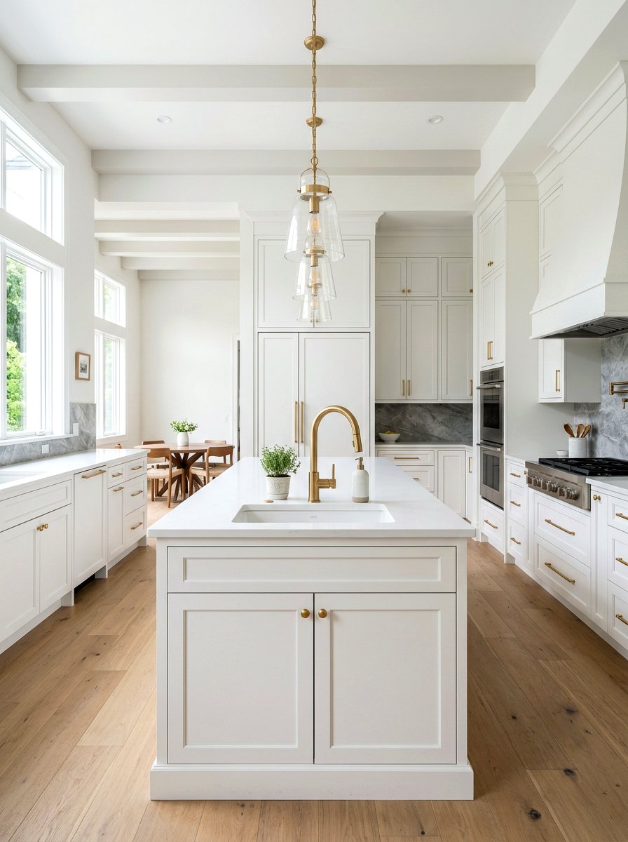 Brushed Gold Kitchen Faucet - 30 kitchen faucet finish ideas
