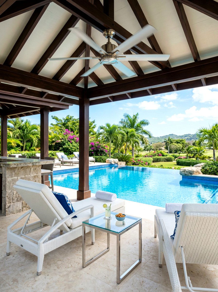 30 Outdoor Ceiling Fan Patio Ideas for Cool, Comfortable Evenings