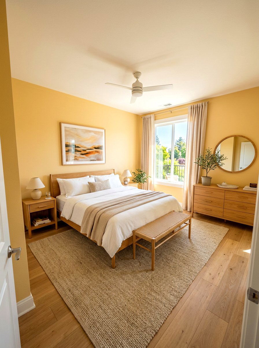 Buff Primary Suite - 30 warm neutral paint ideas