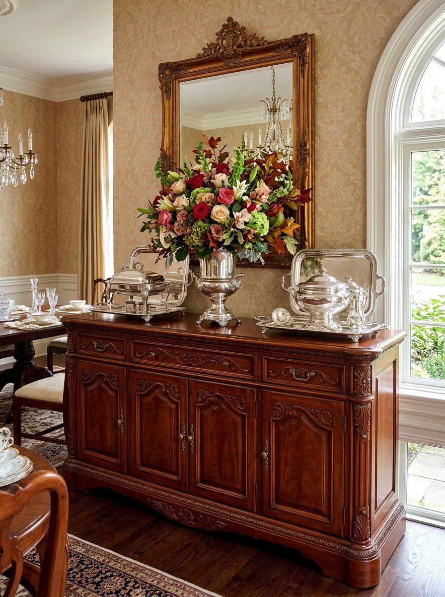 Buffet Cabinet - 30 dining room china display ideas