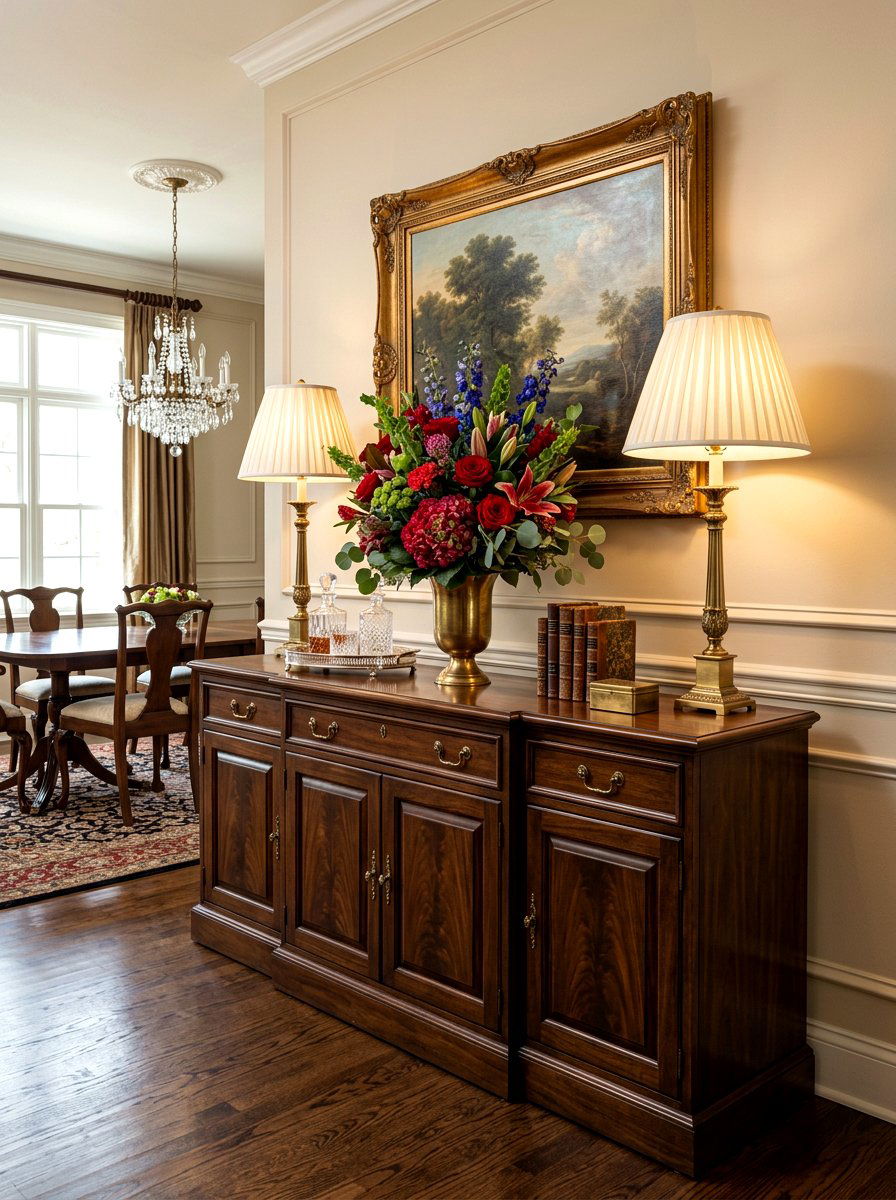 Buffet Sideboard Storage - 30 collected traditional dining room ideas