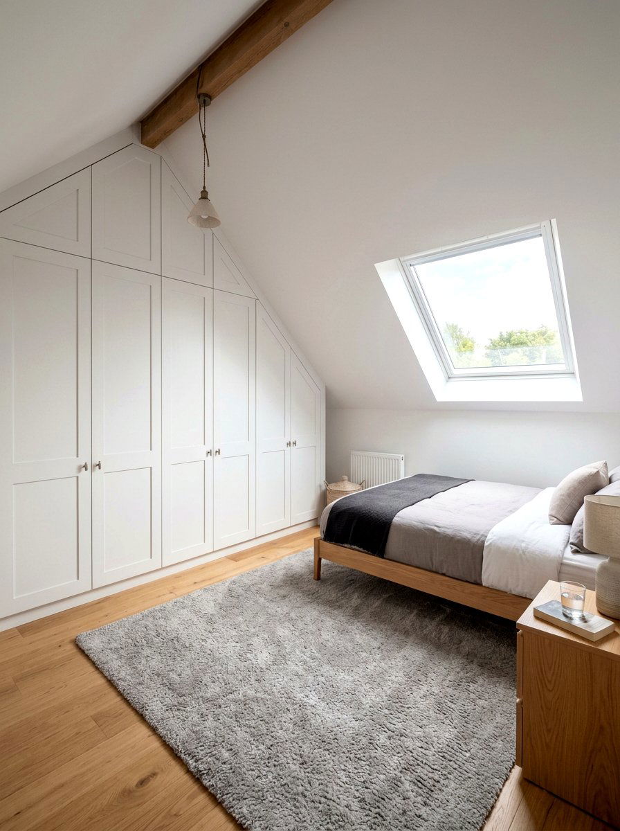 Built In Attic Wardrobes - 30 eaves storage ideas
