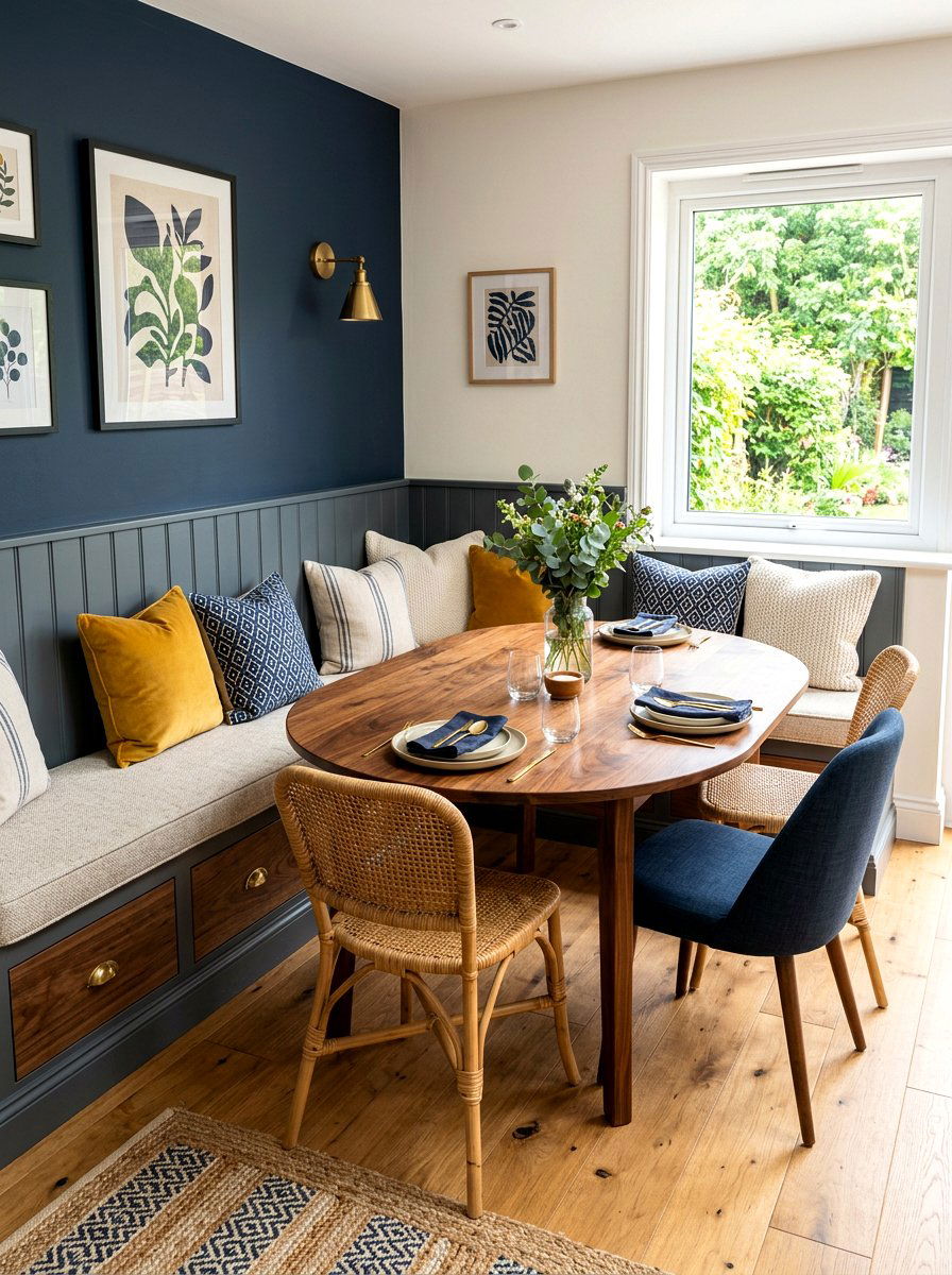 Built In Banquette - 30 breakfast room decor ideas