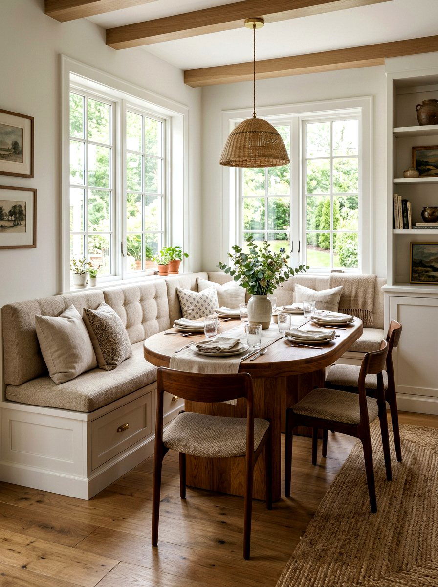 Built In Banquette Dining Room - 30 dining room makeover ideas