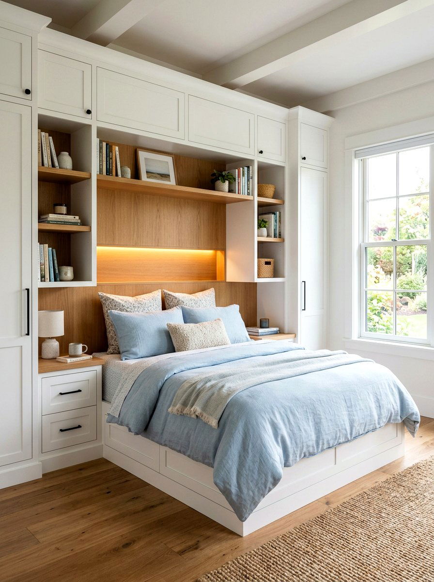 Built In Bed Alcove - 30 studio sleeping nook ideas