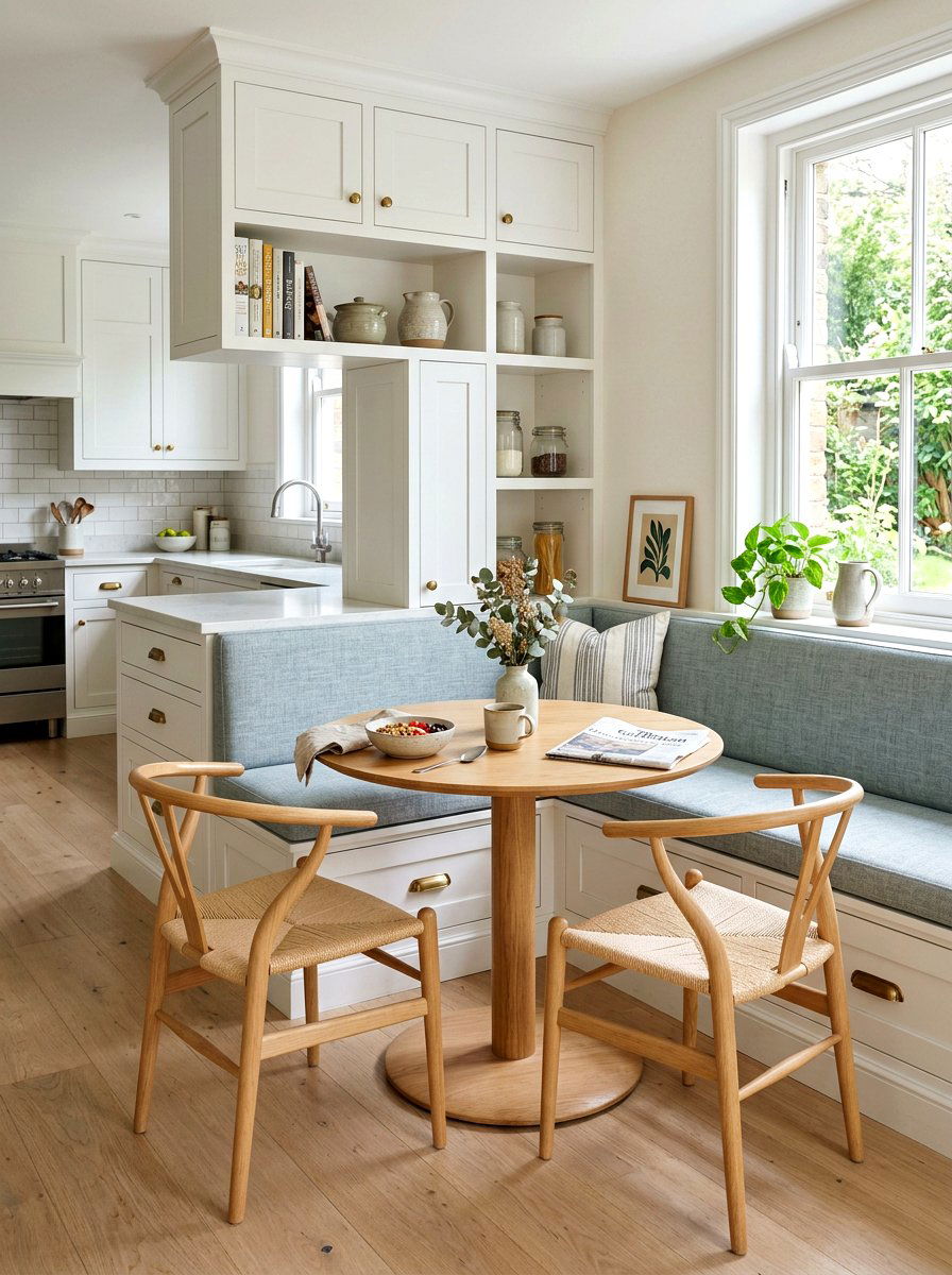 Built In Bench Breakfast Station - 30 built in breakfast station ideas