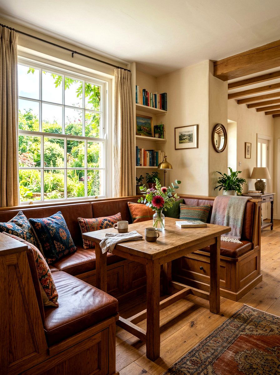 Built In Bench Room - 30 Tuscan supper room ideas