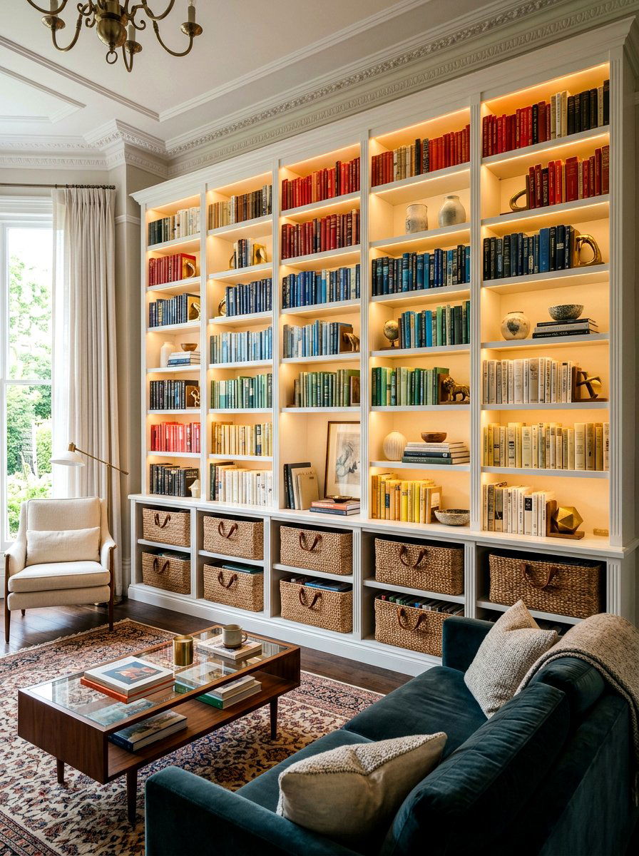 Built In Bookcase Styling - 30 shelf styling ideas