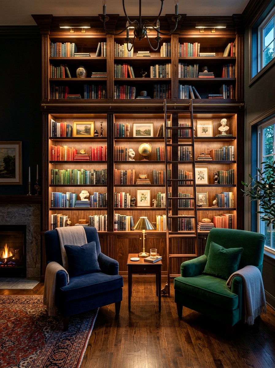 Built In Bookshelf Living Room - 30 designer showroom living room ideas
