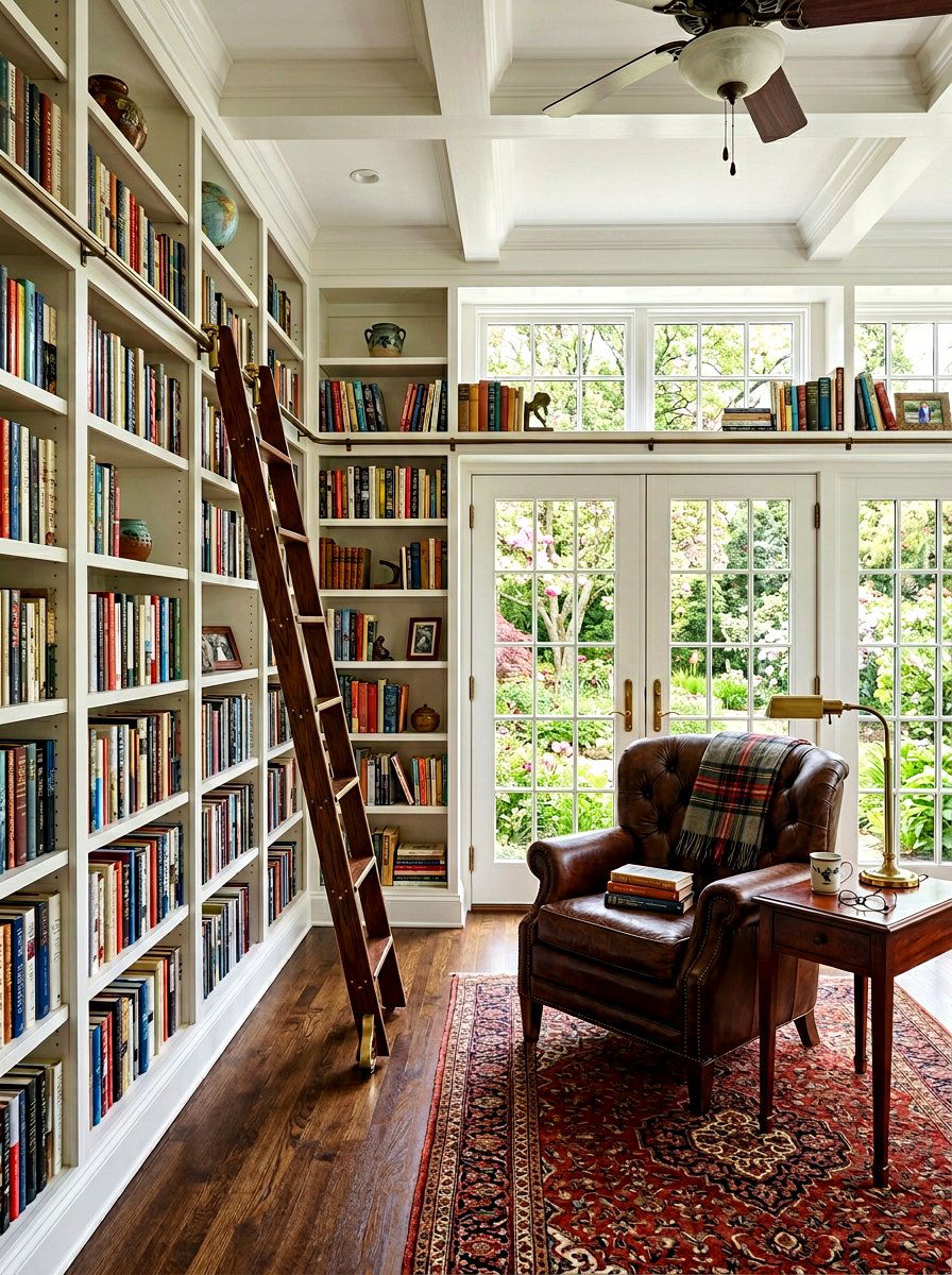 Built In Bookshelf Sunroom - 30 sunroom reading nook ideas