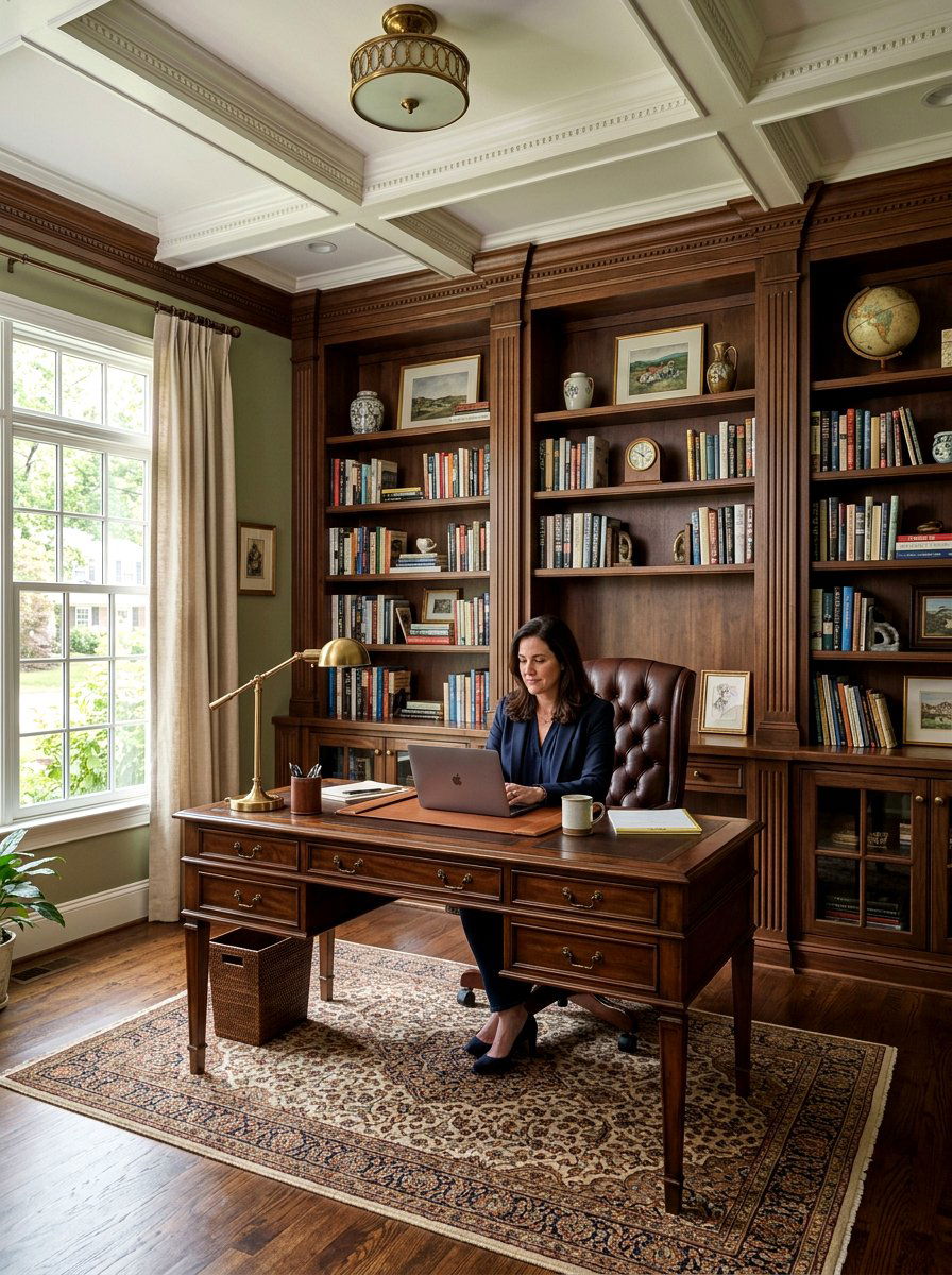 Built In Bookshelf Trim - 30 decorative molding ideas