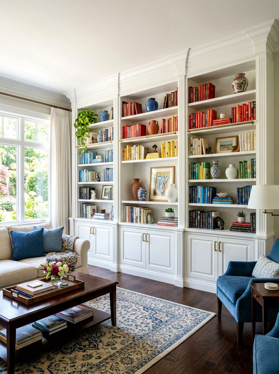 Built In Bookshelf Wall - 30 bookshelf wall ideas