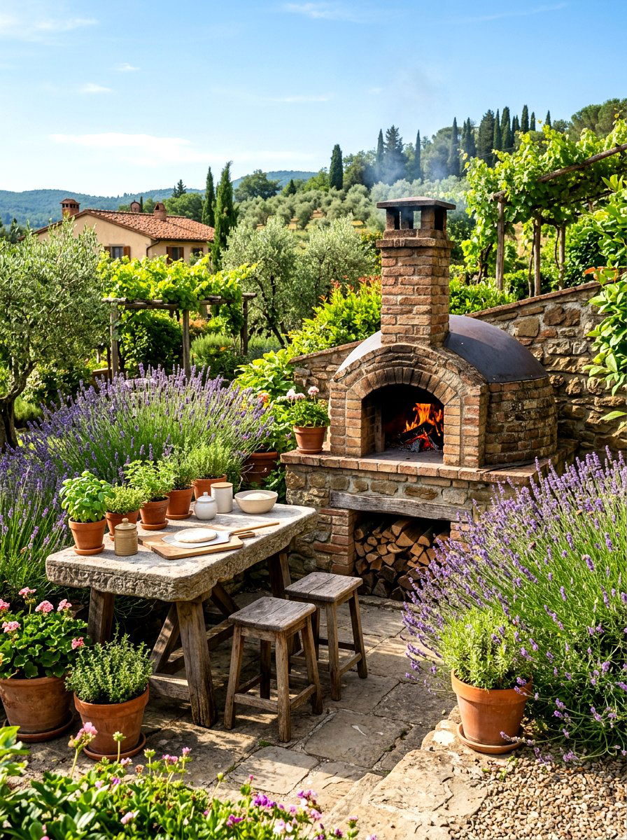 Built In Brick Pizza Oven - 30 outdoor pizza oven ideas