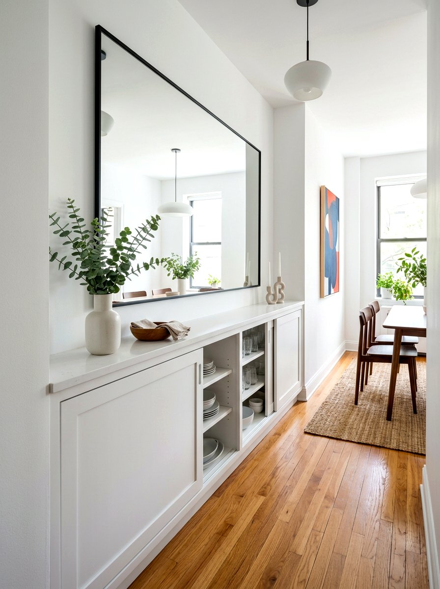 Built In Buffet For Narrow Spaces - 30 built in buffet dining ideas