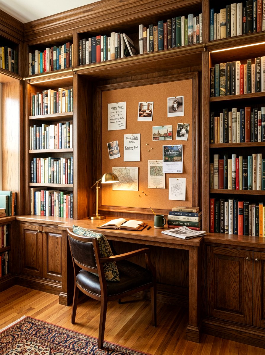 Built In Cabinet Pin Board - 30 pin board office wall ideas