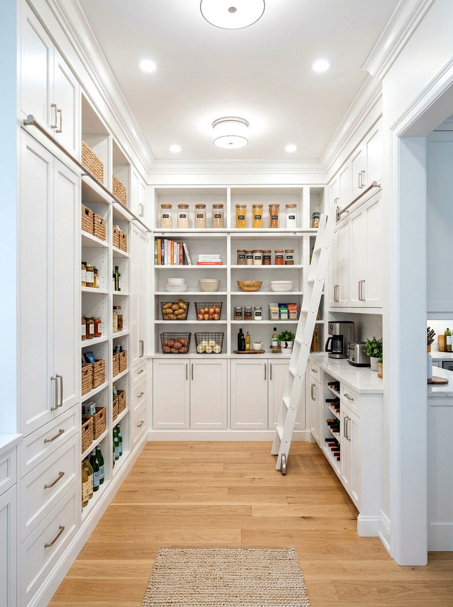 Built In Cabinetry - 30 bakery style pantry ideas
