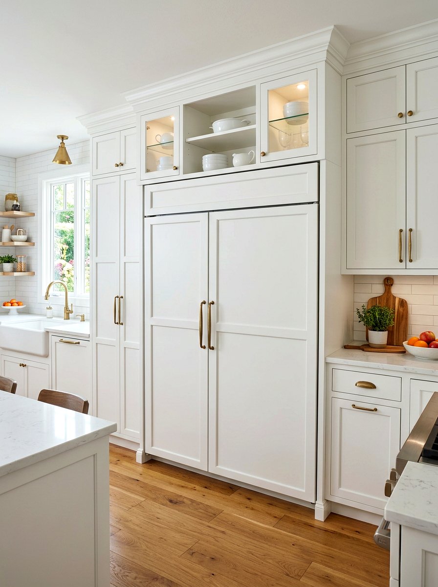 Built In Cabinetry Fridge Surround - 30 hidden fridge ideas