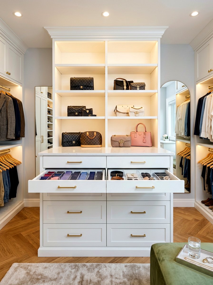 Built In Closet Dresser - 30 organizing bedroom dresser ideas