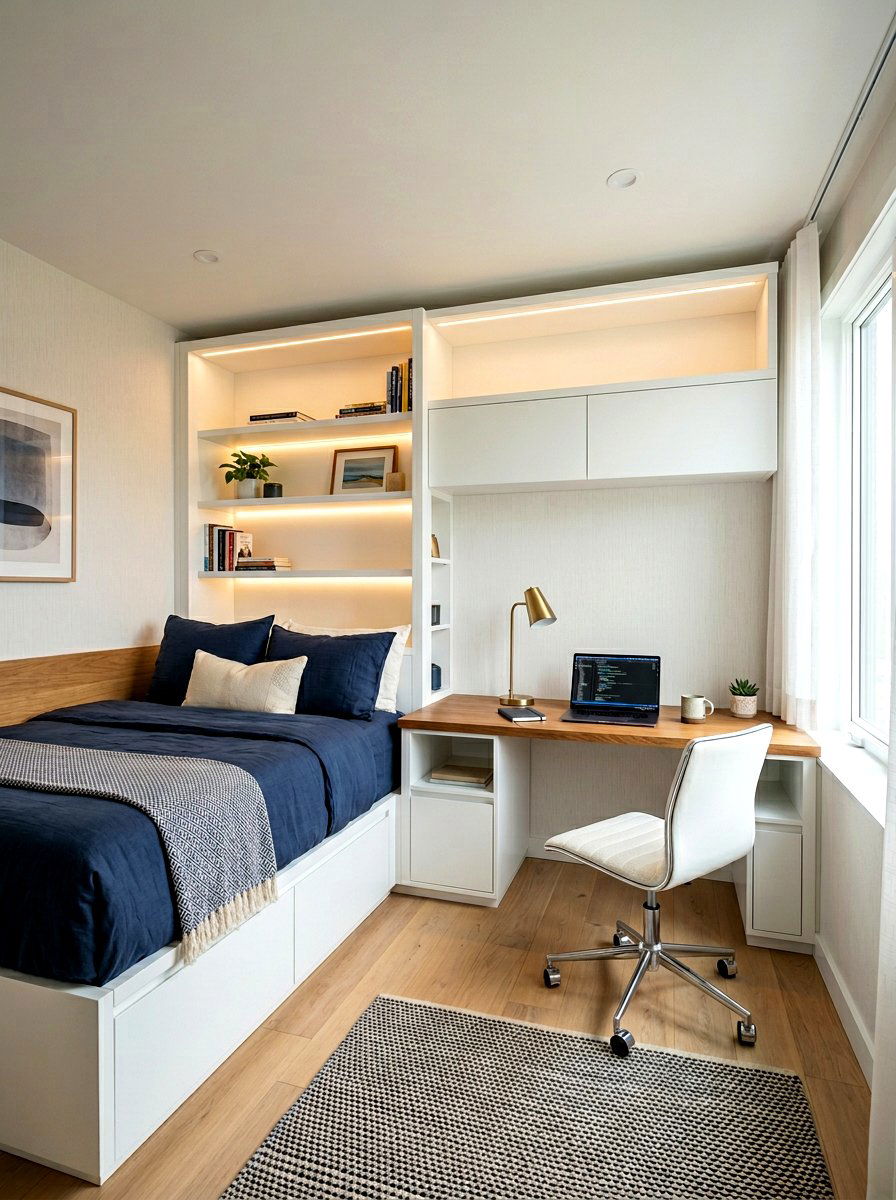 Built In Daybed With Desk - 30 daybed office combo ideas