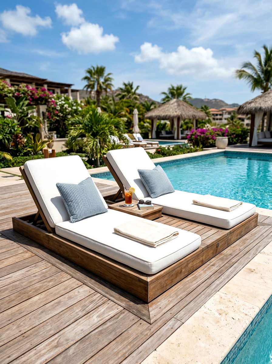 Built In Deck Chaise Lounge - 30 deck built in seating ideas