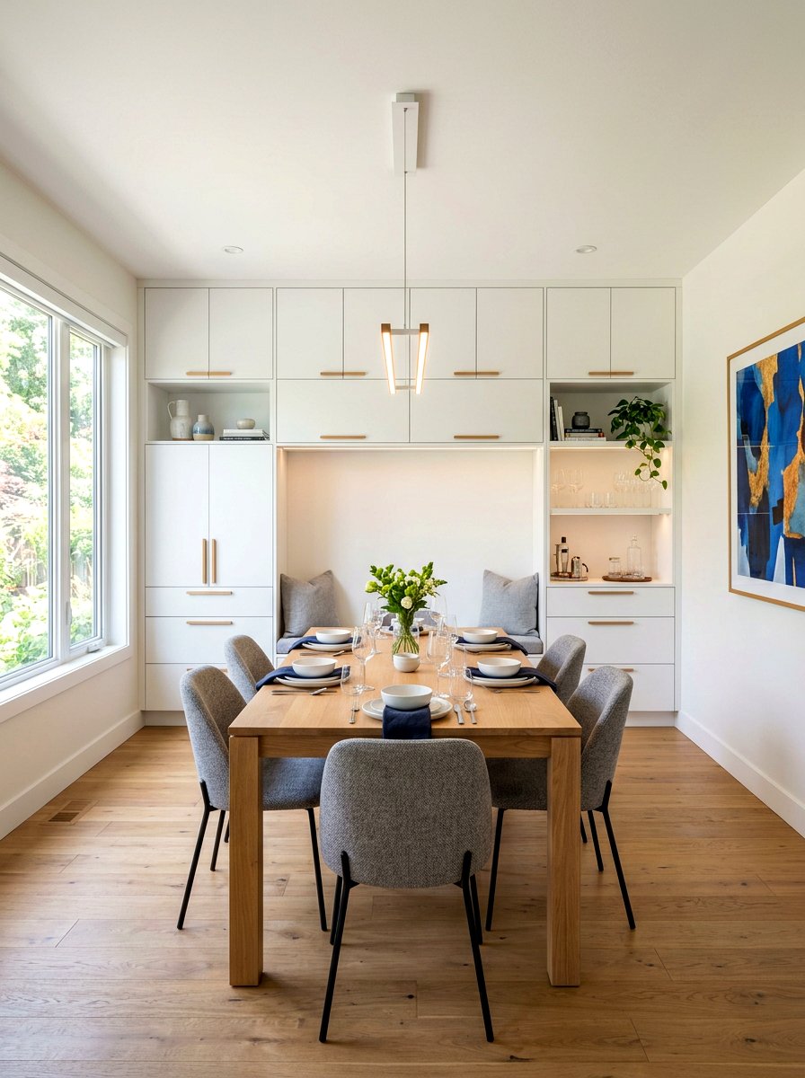 Built In Dining Room Cabinetry - 30 quiet luxury dining room ideas