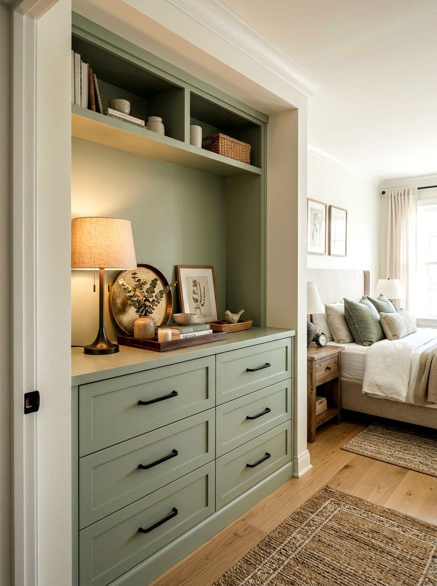 Built In Drawers - 30 bedroom alcove ideas