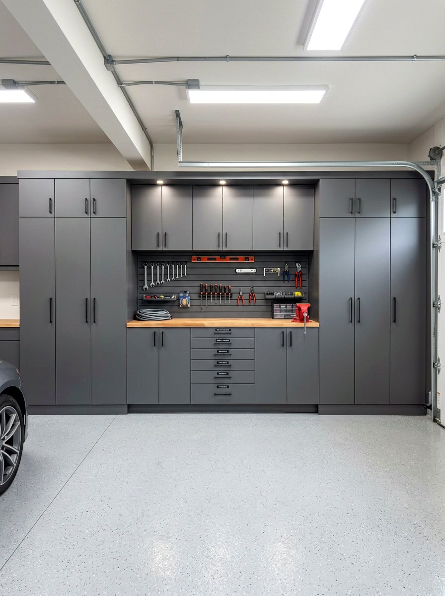 Built In Garage Cabinetry - 30 garage gardening station ideas