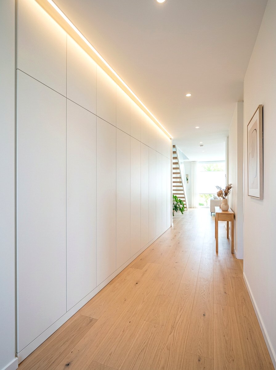 Built In Hallway Cabinets - 30 narrow hallway ideas