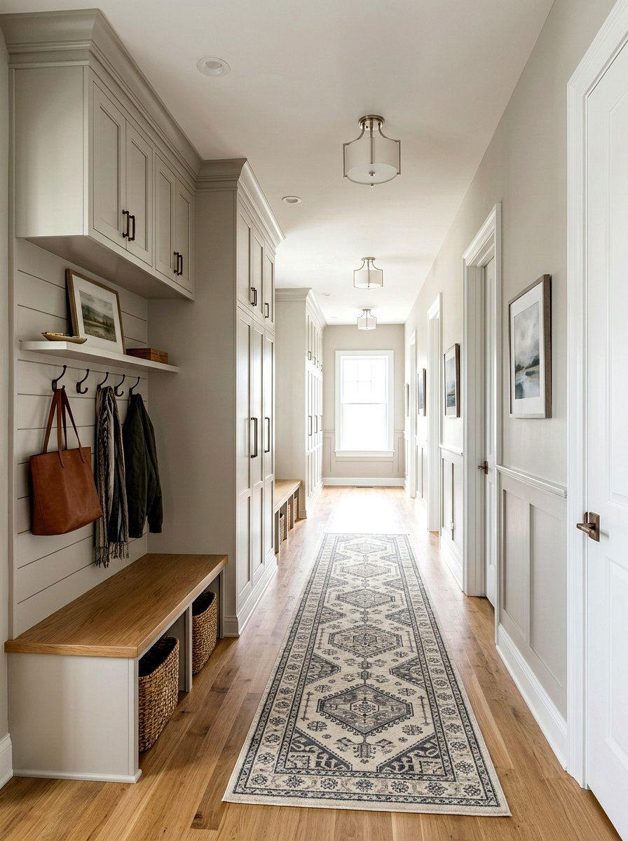 Built In Hallway Cabinets - 30 drop zone cabinet ideas