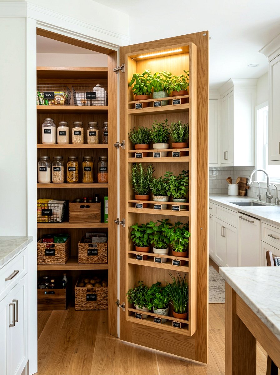 Built In Herb Shelf - 30 indoor herb shelf ideas
