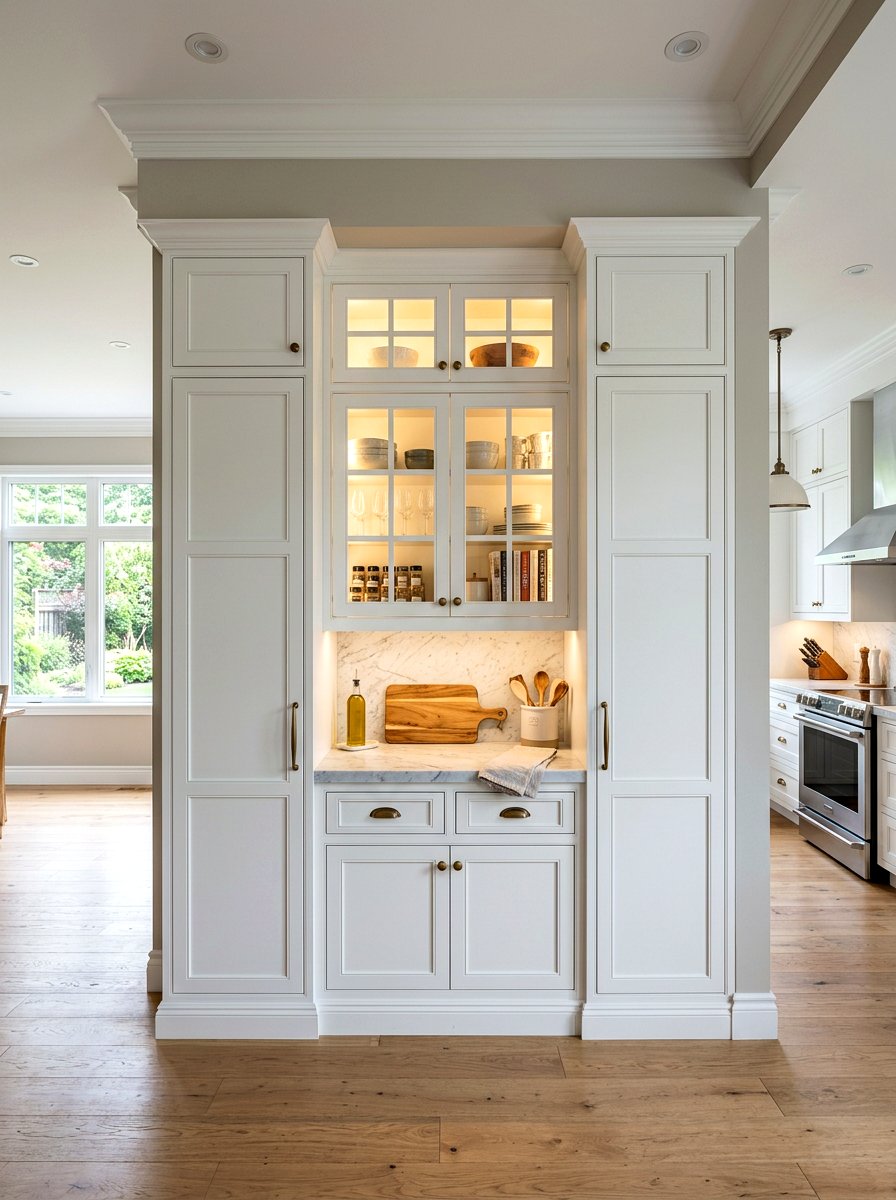 Built In Kitchen Pantry Hutch - 30 kitchen hutch ideas