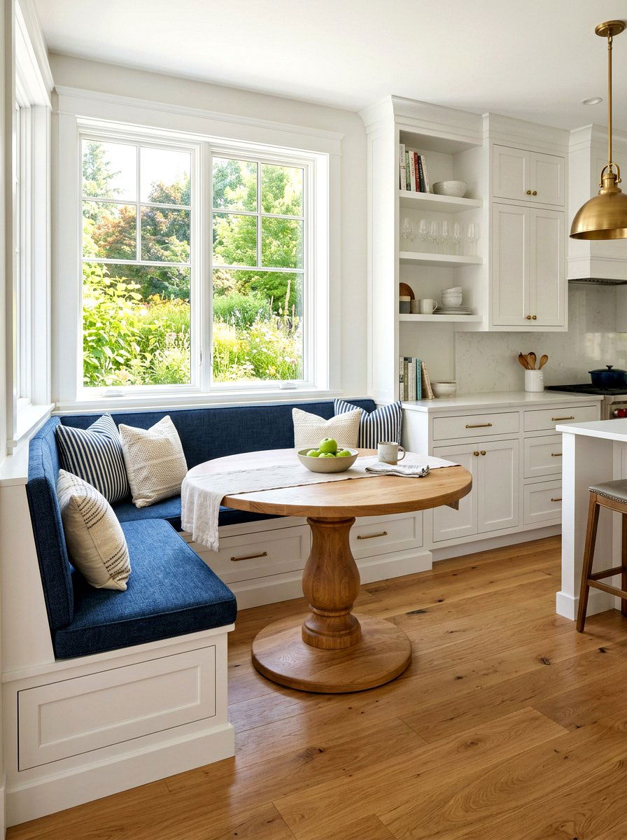 Built In Kitchen Settee - 30 furniture style kitchen ideas