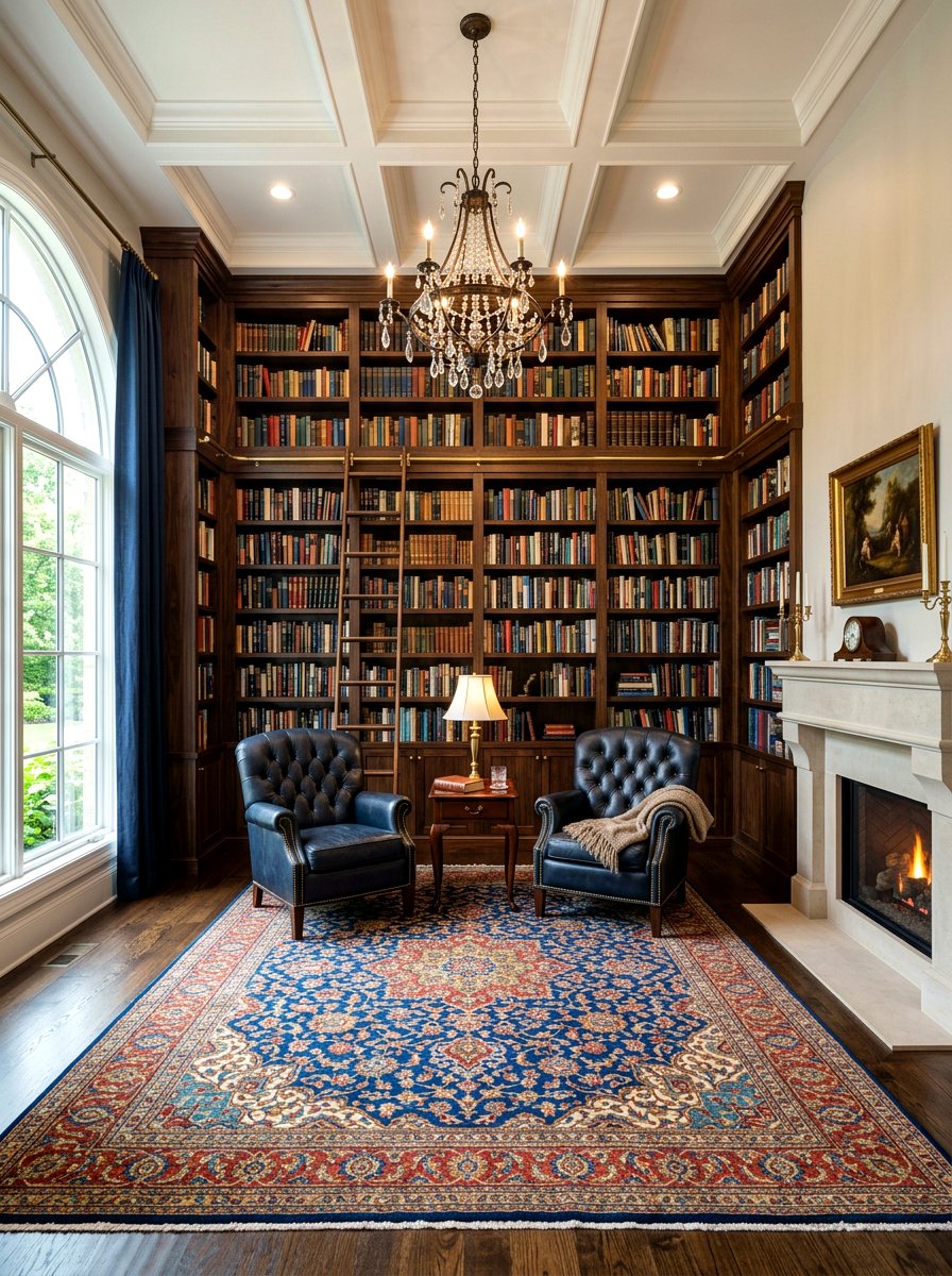 Built In Library Living Room - 30 formal living room ideas