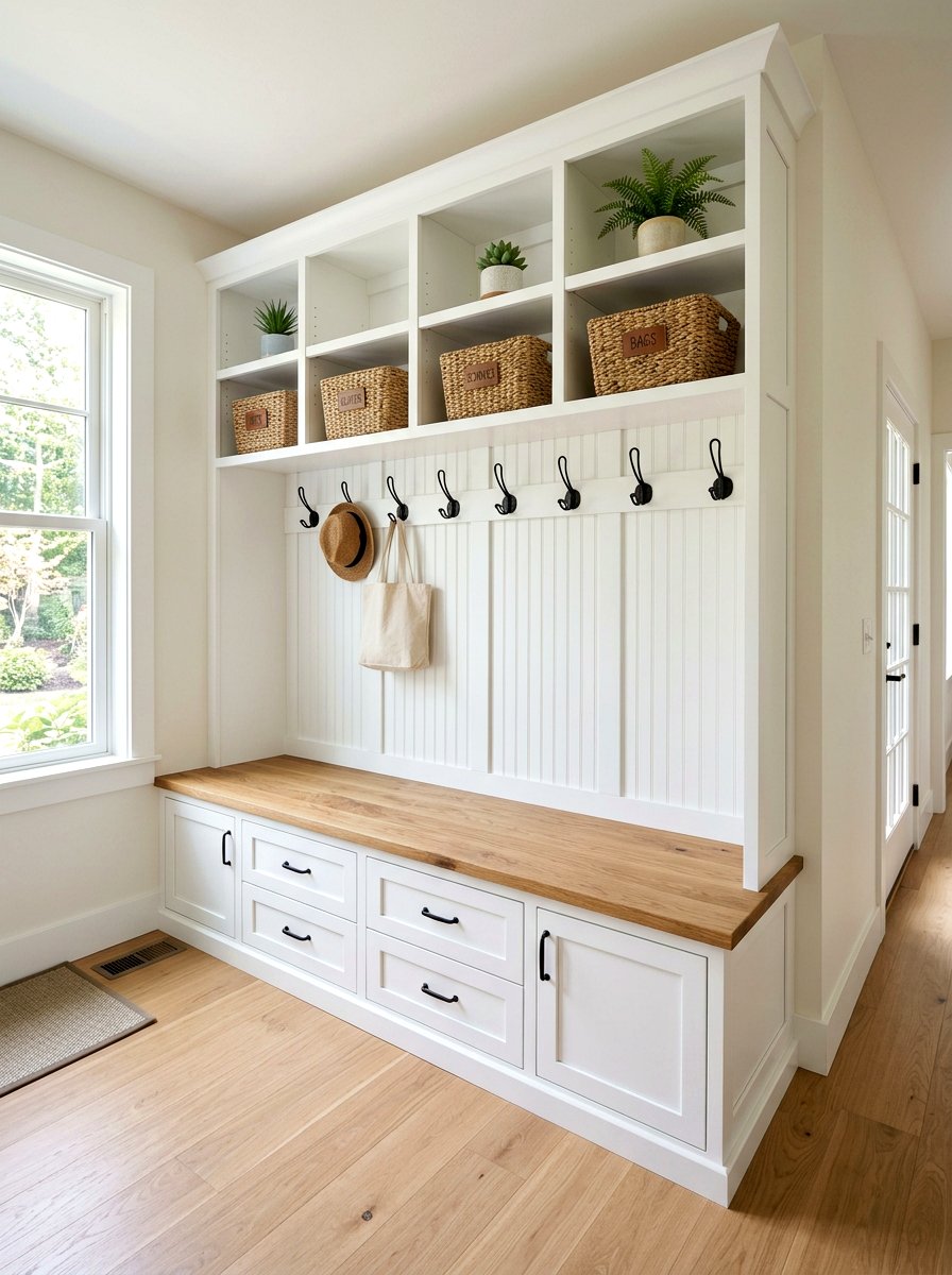 Built In Mudroom Bench - 30 foyer bench seating ideas