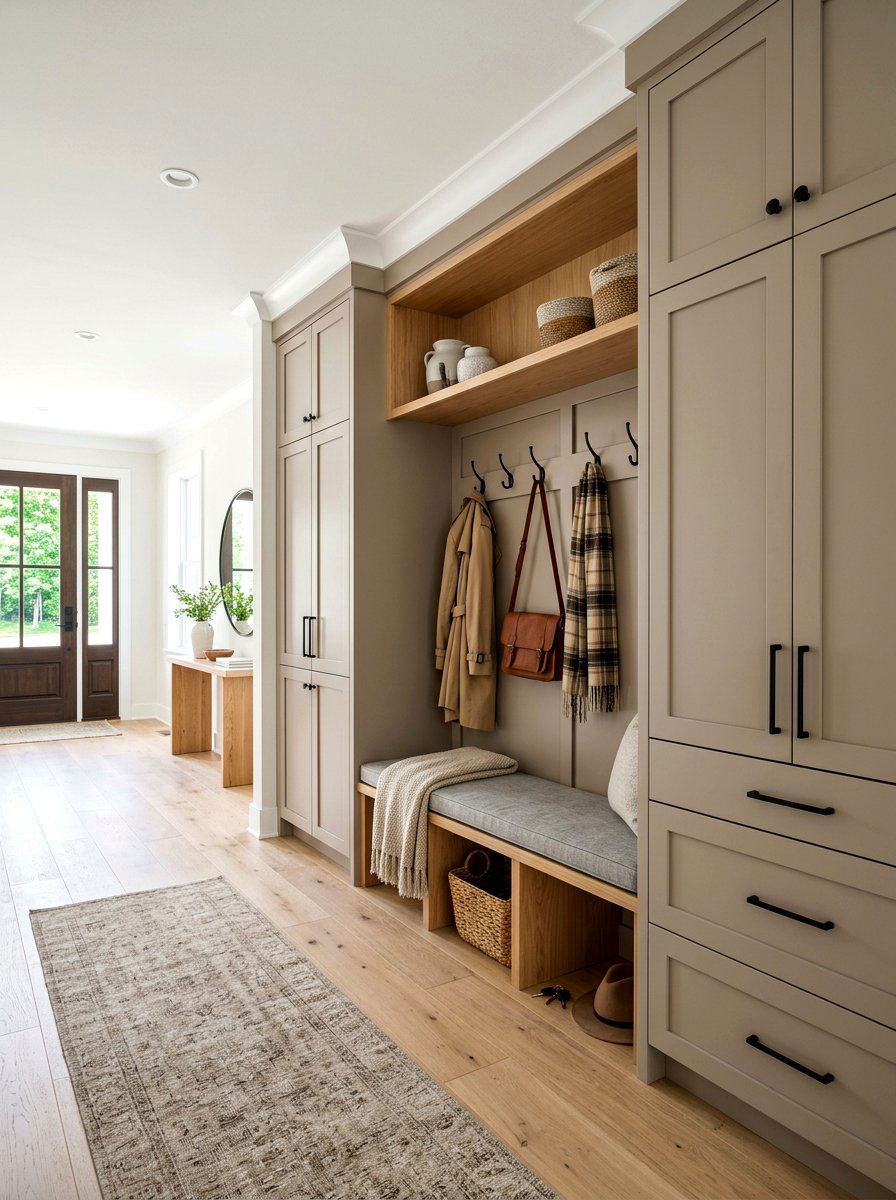 Built In Mudroom Cabinetry - 30 quiet luxury mudroom ideas