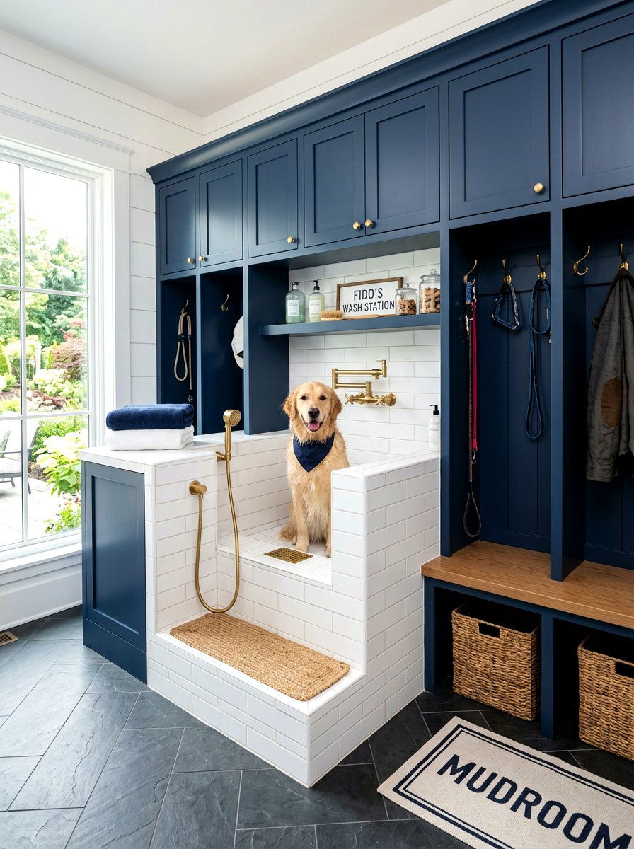 Built In Mudroom Dog Wash - 30 dog wash station ideas luxury