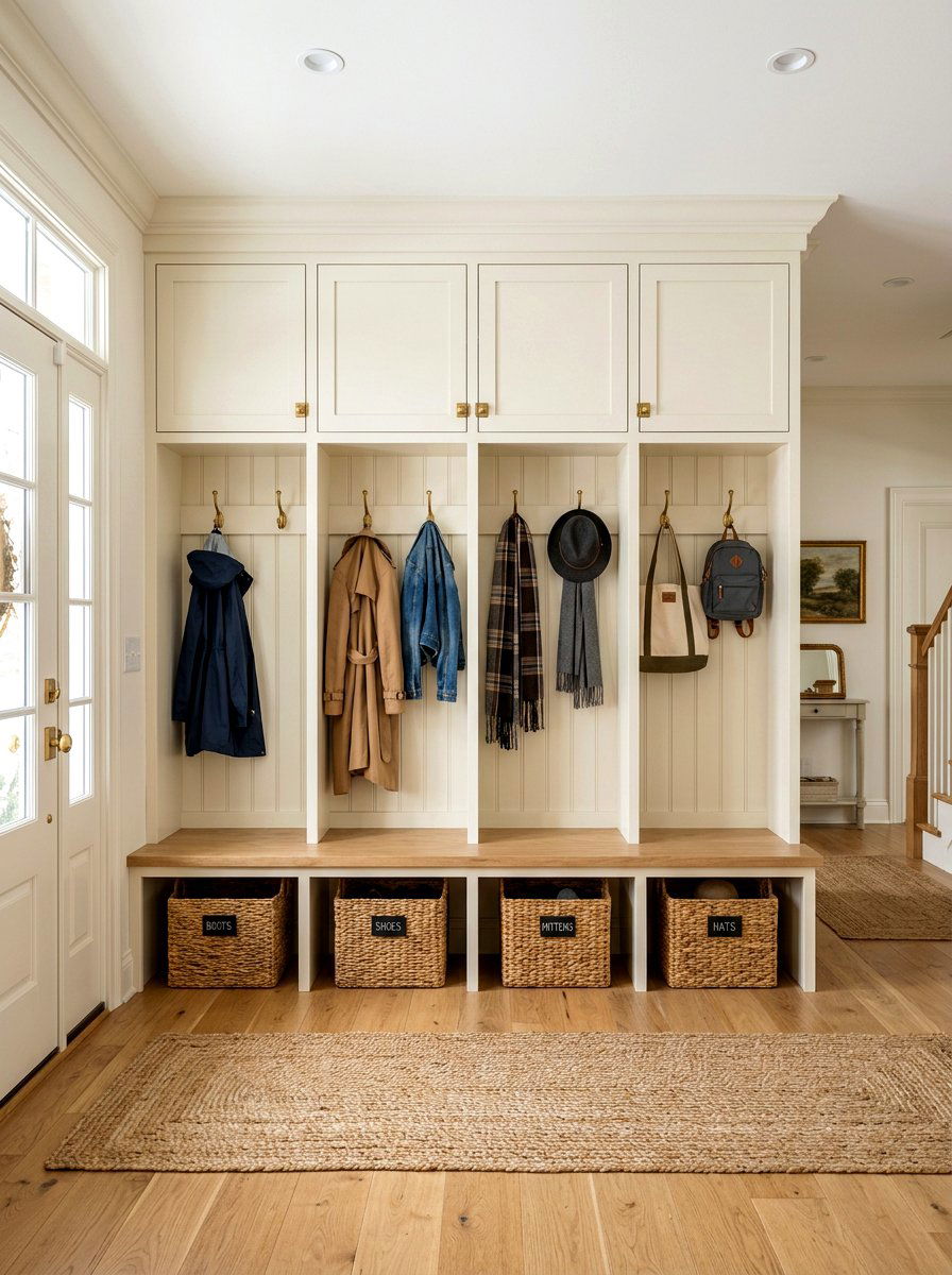 Built In Mudroom Locker - 30 mudroom locker ideas
