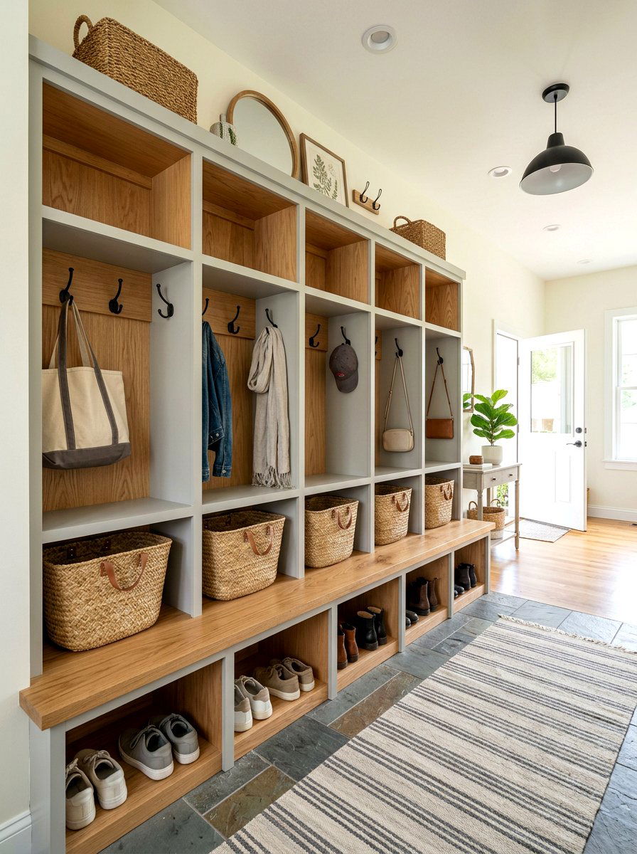 Built In Mudroom Lockers - 30 mudroom ideas