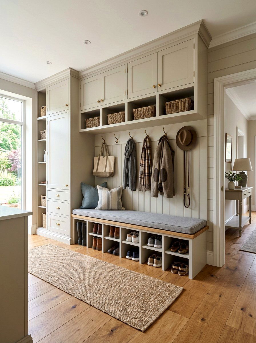 Built In Mudroom Storage - 30 mudroom aesthetic ideas
