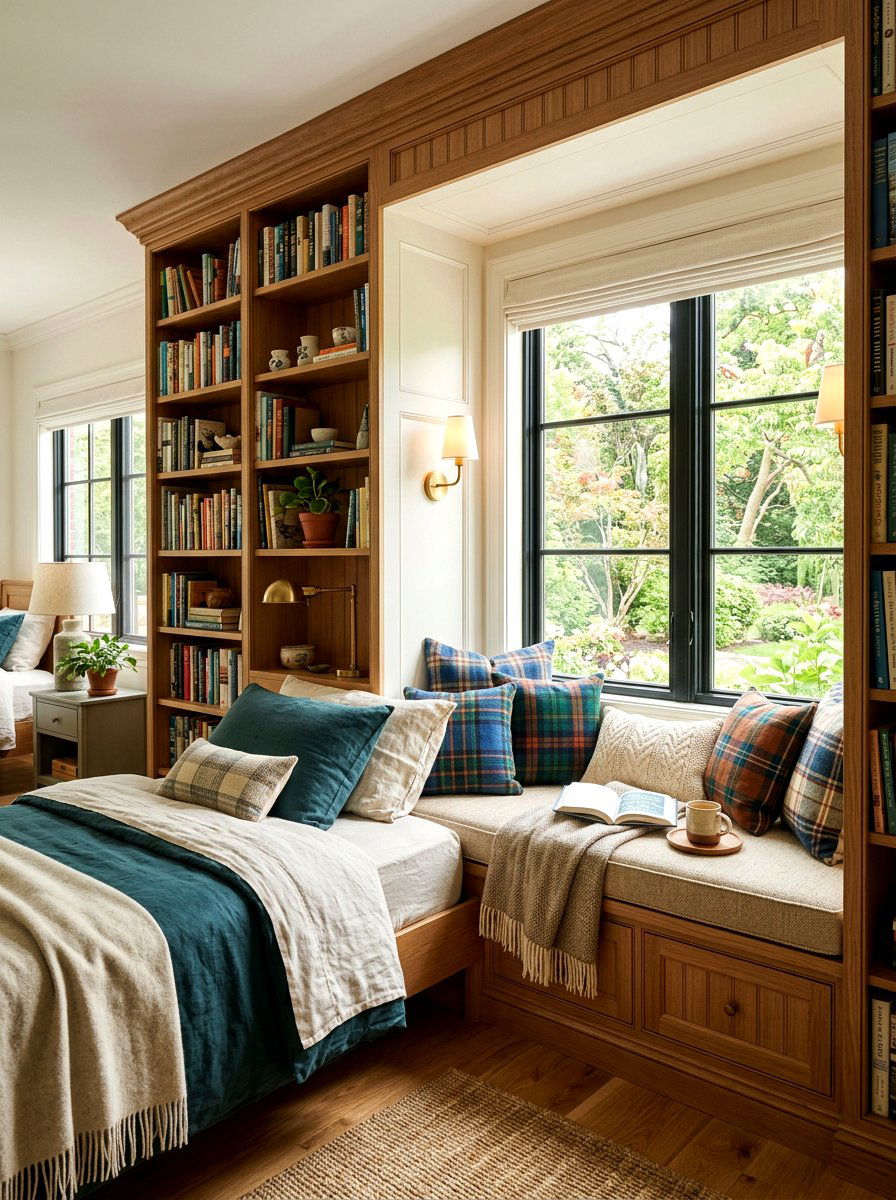 Built In Nook Bedroom - 30 cozy winter bedroom ideas