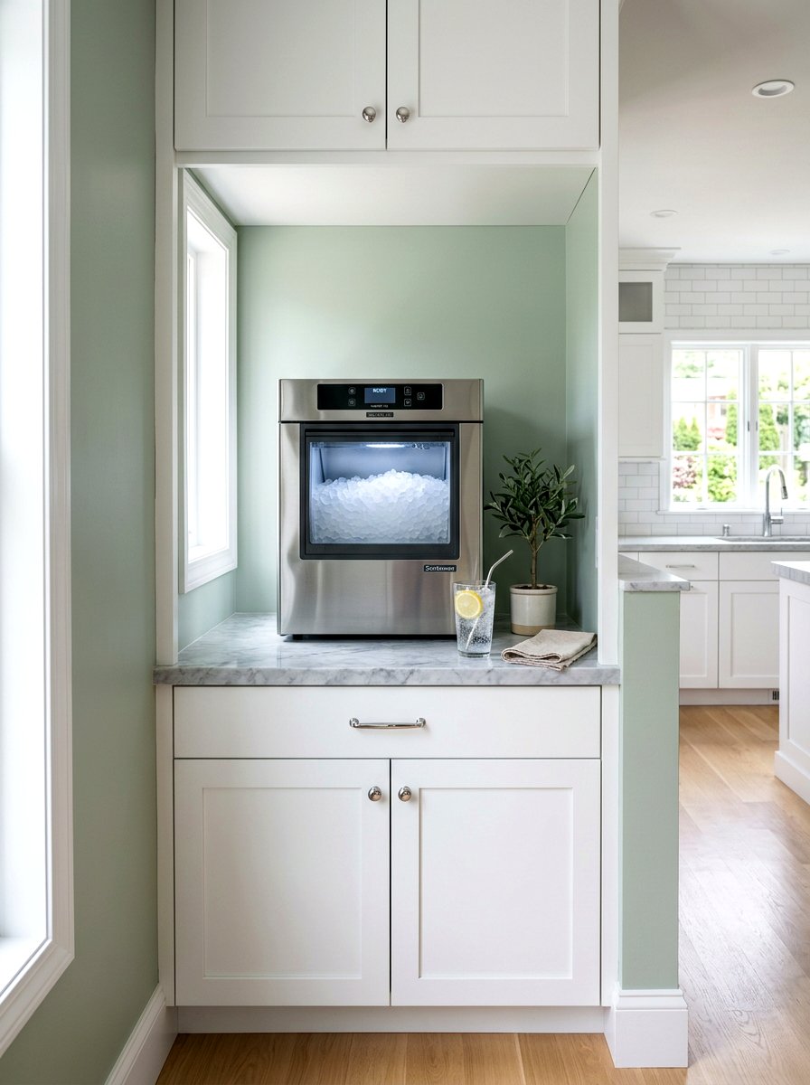 Built In Nugget Ice Maker - 30 ice maker nook ideas